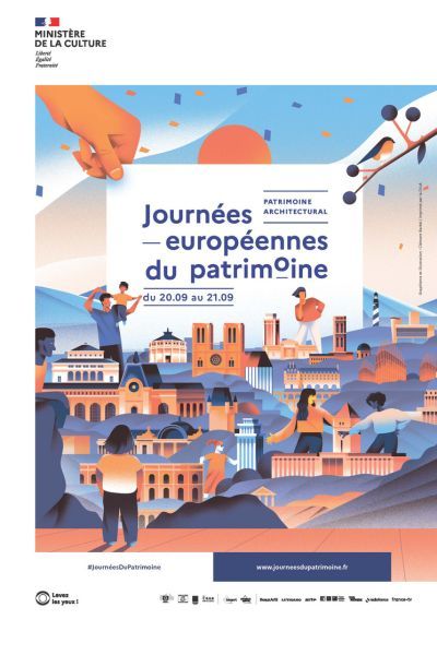 Affiche JEP 2025 ministere culture